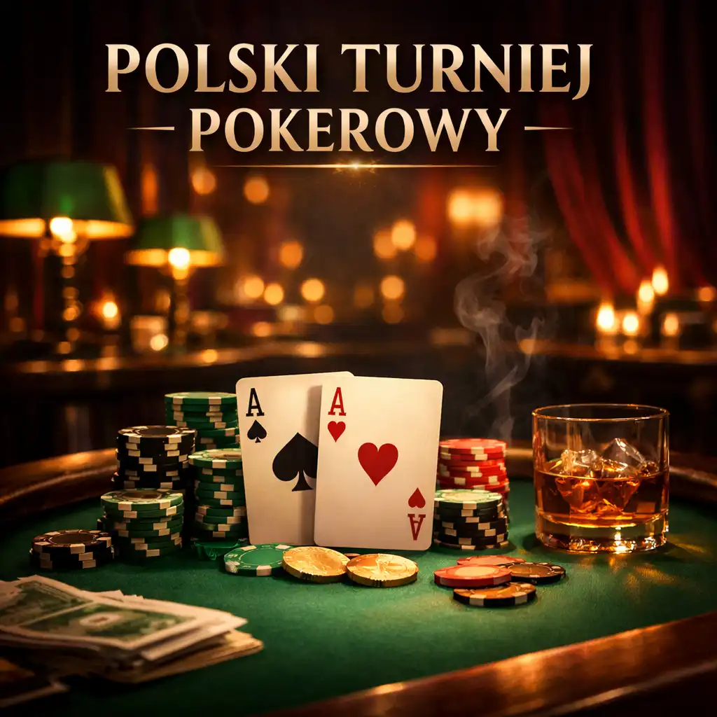 Kinowy plakat ekskluzywnego wieczoru pokerowego HIPOLISH.PL IWONA MYTYK